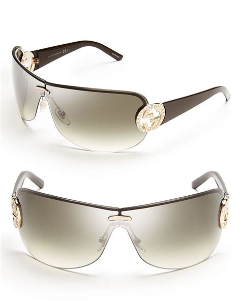 old gucci sunglasses brown gradient 2001|gucci bedazzled sunglasses.